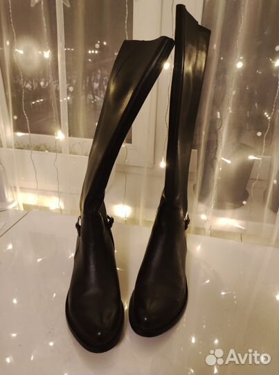 Сапоги Respect/натуральная кожа/демисезон