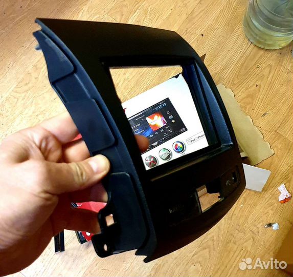 Переходная рамка для 2din Mitsubishi Outhlaner XL