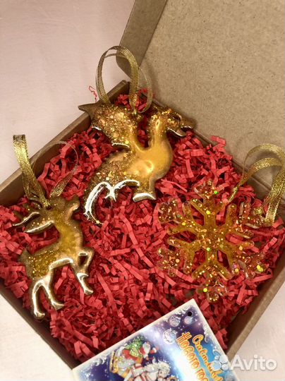 Новогодние украшения ручной работы