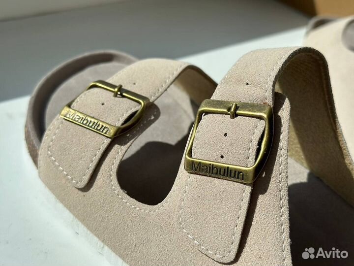 Сабо замшевые Birkenstock