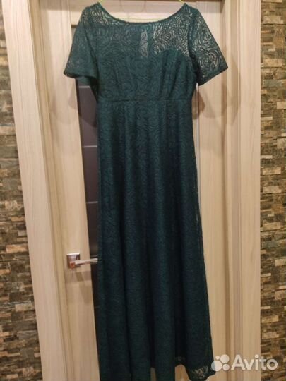 Вечернее платье 46 48 размера в пол