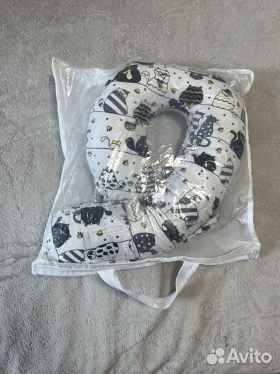 Подушка на шею дорожная детская в машину