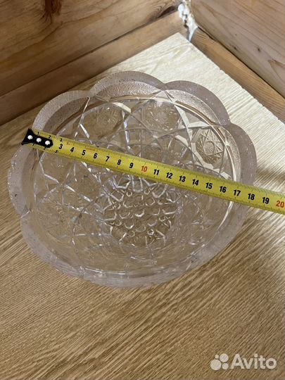 Ваза хрустальная СССР