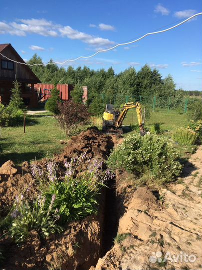Мини экскаватор Миниэкскаватор Аренда Услуги