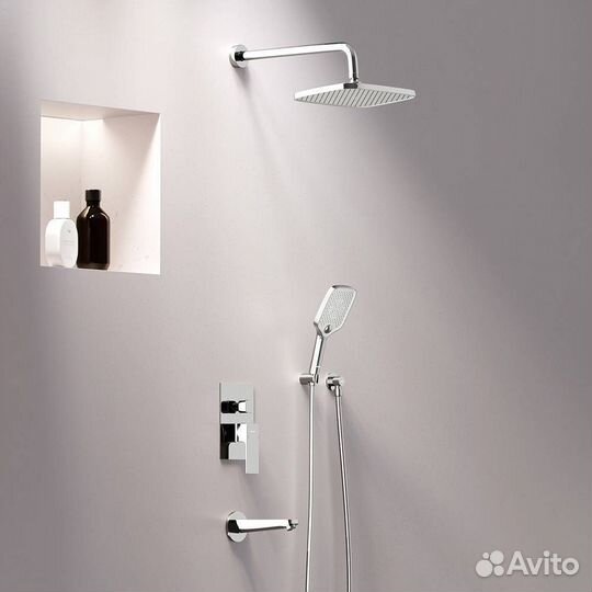 953510000 Встраиваемая душевая система со смесителем и изливом