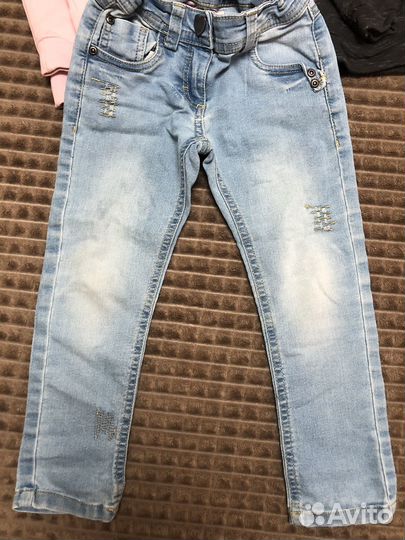 Вещи фирменные на девочку 98см