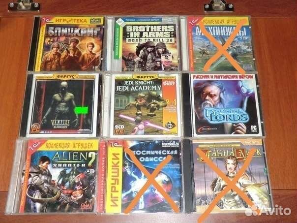 Компьютерные игры диски для пк