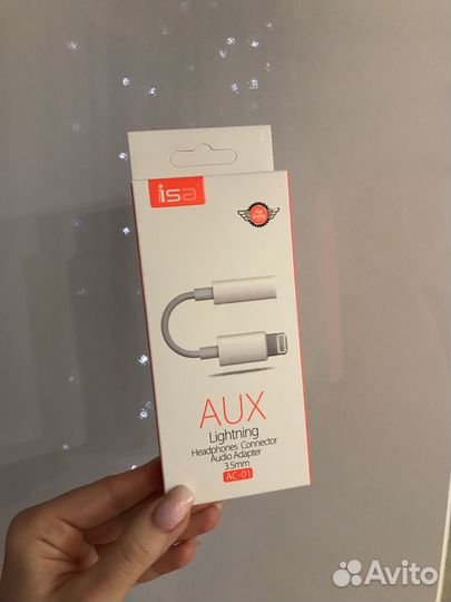 Переходник для наушников iPhone AUX Jack 3.5