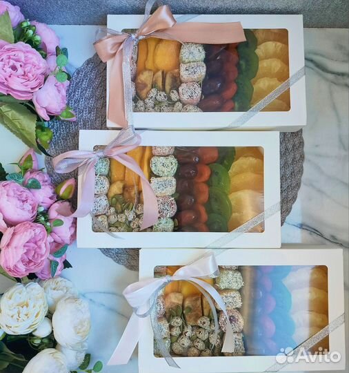 Подарки на 8 марта из сухофруктов