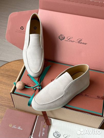 Лоферы женские Loro Piana Open Walk