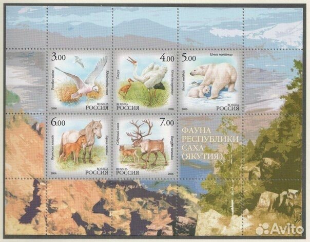 Почтовые марки и блоки России