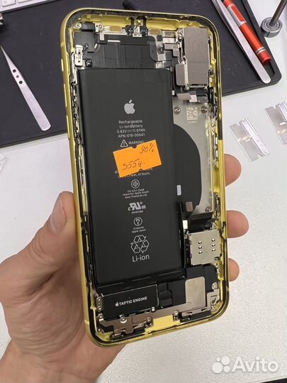 Корпус со шлейфами iPhone 11 оригинал