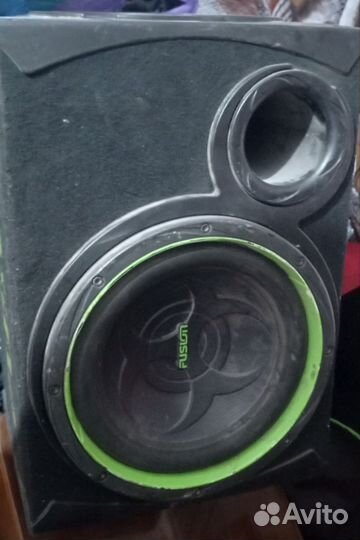 Саб буфер и усилитель