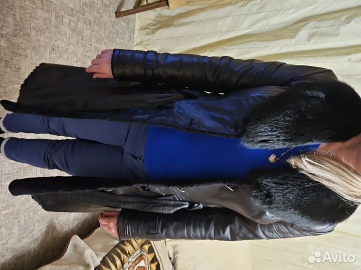 Дубленка натуральная женская 44-46