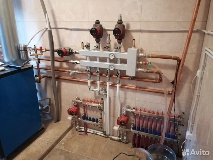 Отопление водоснабжение теплый пол