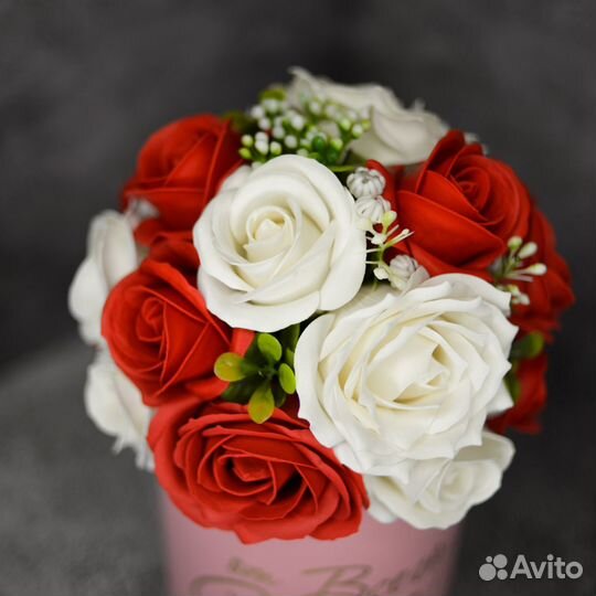 Мыльные букеты, цветы из мыла