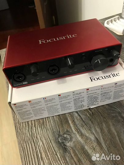 Focusrite Scarlett 4i4 3rd Gen