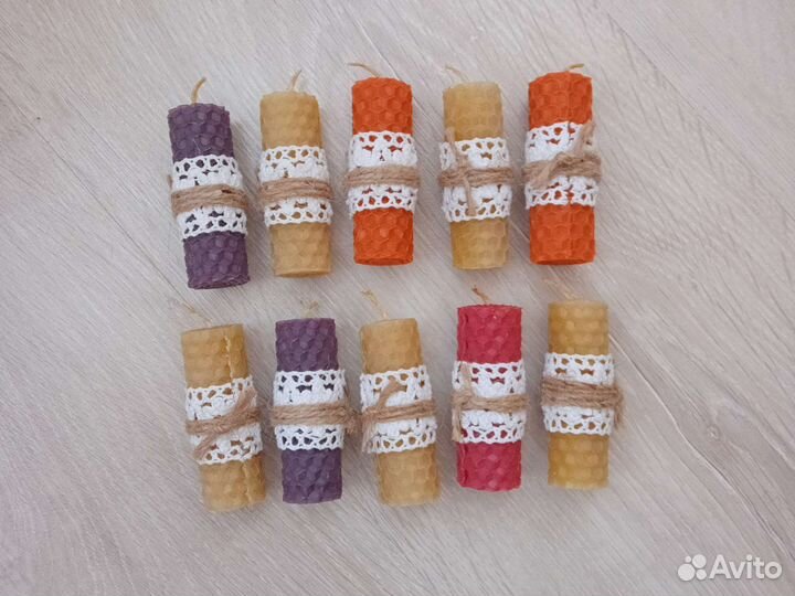 Свечи из вощины