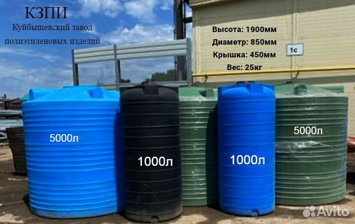 Пластиковая емкость