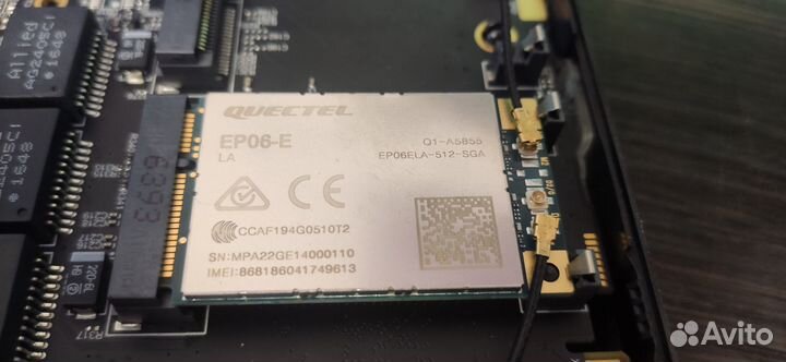 Роутер iRZ RU41u + модем Quectel EP06-E