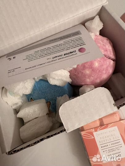 Бомбочки для ванны Lush, sunday rain