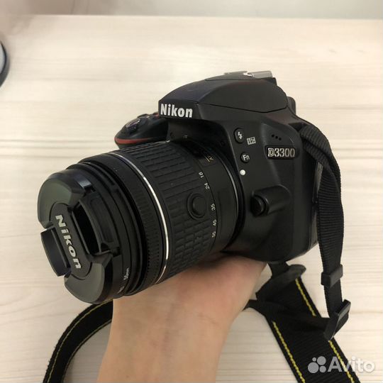 Зеркальный фотоаппарат Nikon D3300 AF-P 18-55 VR K