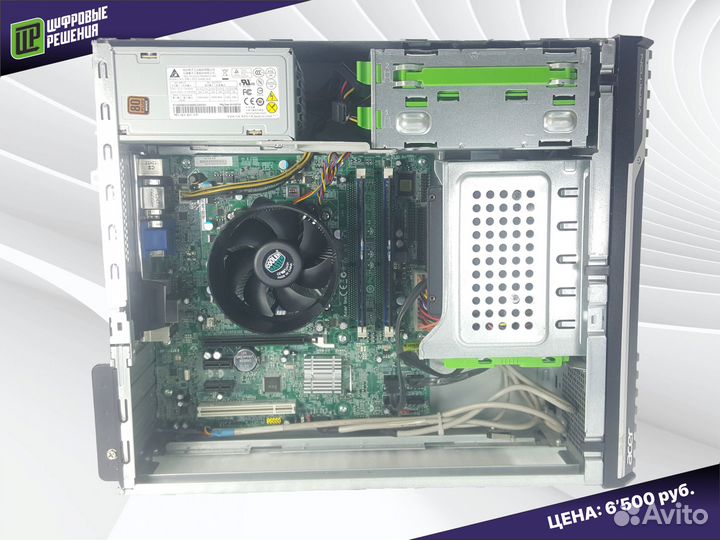 Офисный компьютер Core i3-2130 / 4 / SSD 120