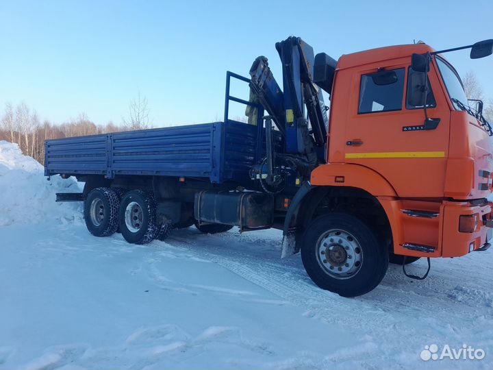 КАМАЗ 65111 с КМУ, 2017
