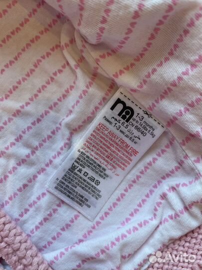 Бронь Пакет фирменных вещей 3 месяца нм, Zara