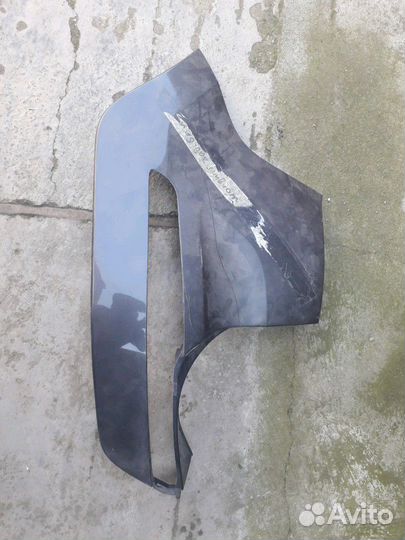 Левая часть заднего бампера KIA Sportage 3