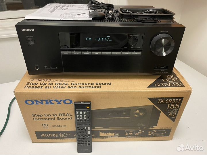 Onkyo TX-SR373 bluetooth новый