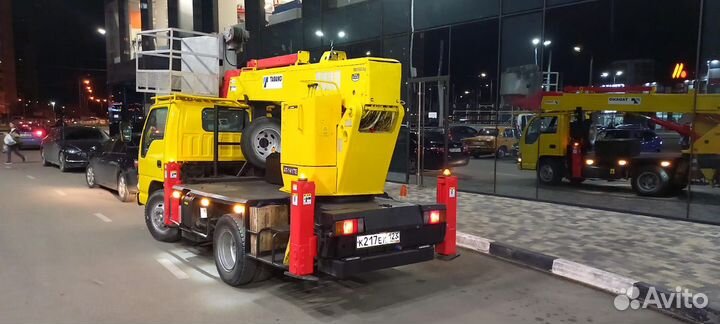 Isuzu elf (Автовышка)