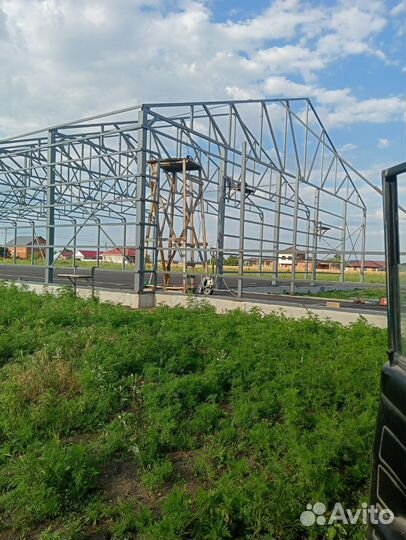 Сварочные работы ангары заборы навесы