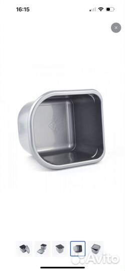 Контейнер пищевой с крышкой 2500 мл 100 шт