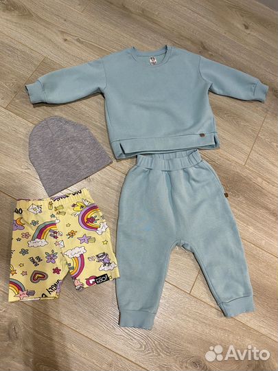 Вещи на девочку 80-86 пакетом