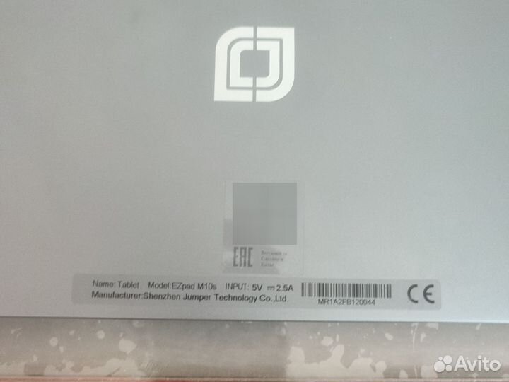 Планшет EZpad M 10s