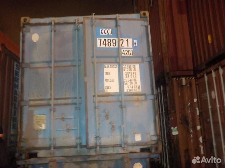 Контейнер 40 футов б/у xxxu7489214