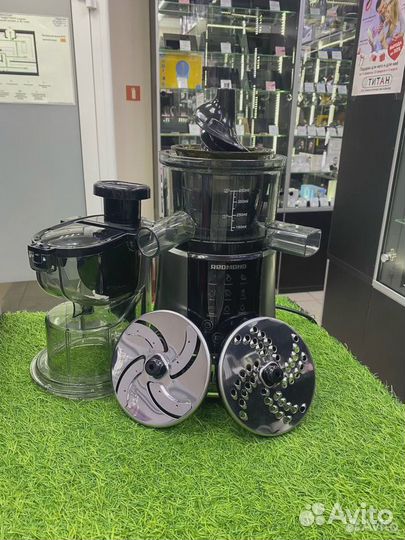 Шнековая соковыжималка redmond RJ-912S