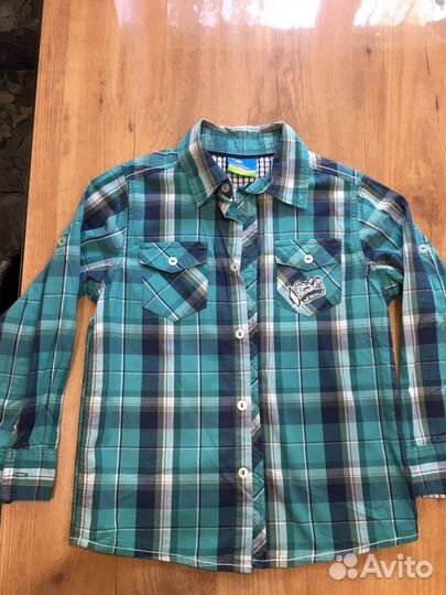 Рубашка на мальчика 122