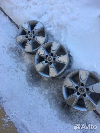 Литые диски r16 от nissan primera p12