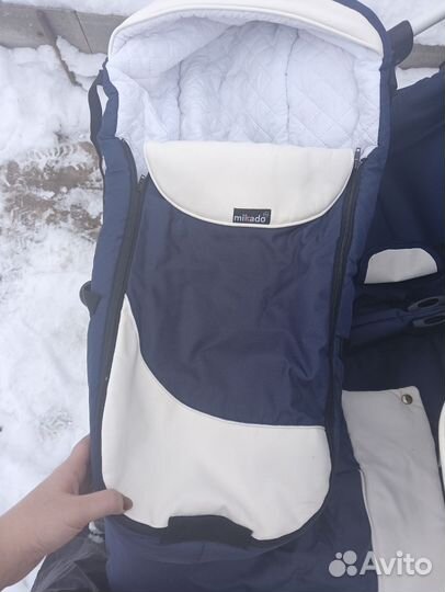 Коляска-трансформер для двойни бу