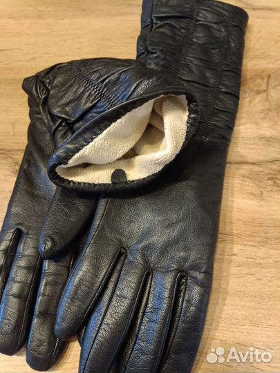 Перчатки женские кожаные 8 размер