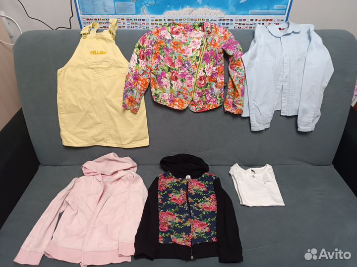 Вещи для девочки рост 104-116