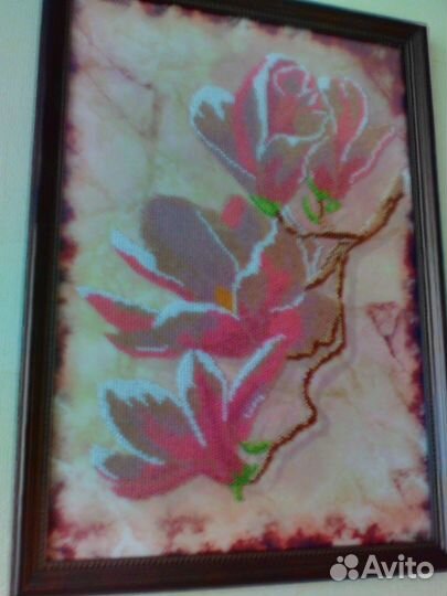 Картина, бисером 