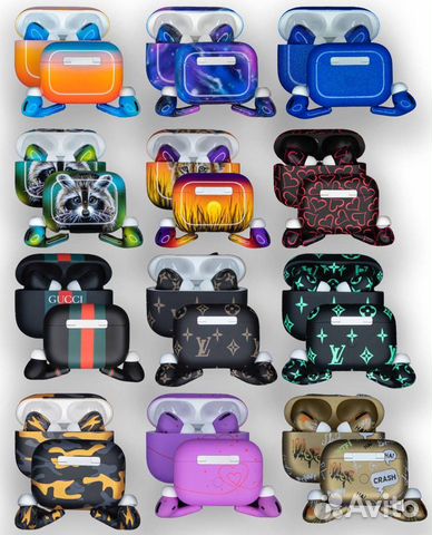 Покраска наушников AirPods / Кастомизация + Чистка