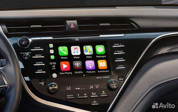 Камри 70 андроид авто & Apple Карплэй