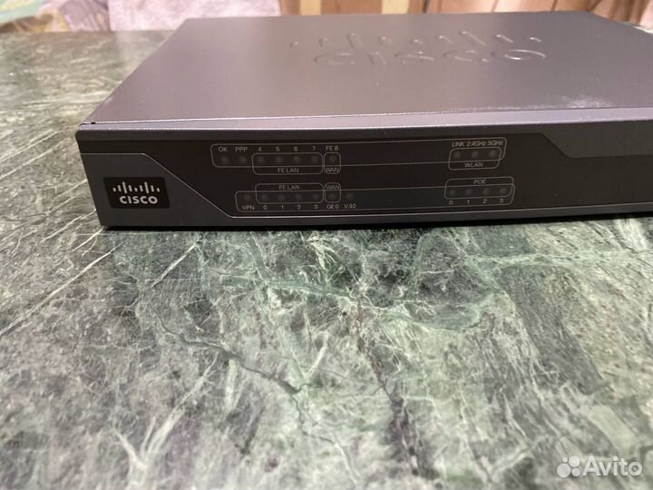 Маршрутизатор Cisco 891-K9 V02