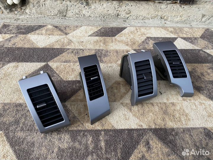 Фара. Воздуховоды хром. Для outlander xl