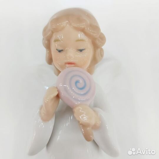 Фарфоровые статуэтки ангелы Италия