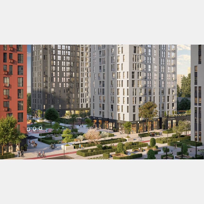 3-к. квартира, 56 м², 29/30 эт.